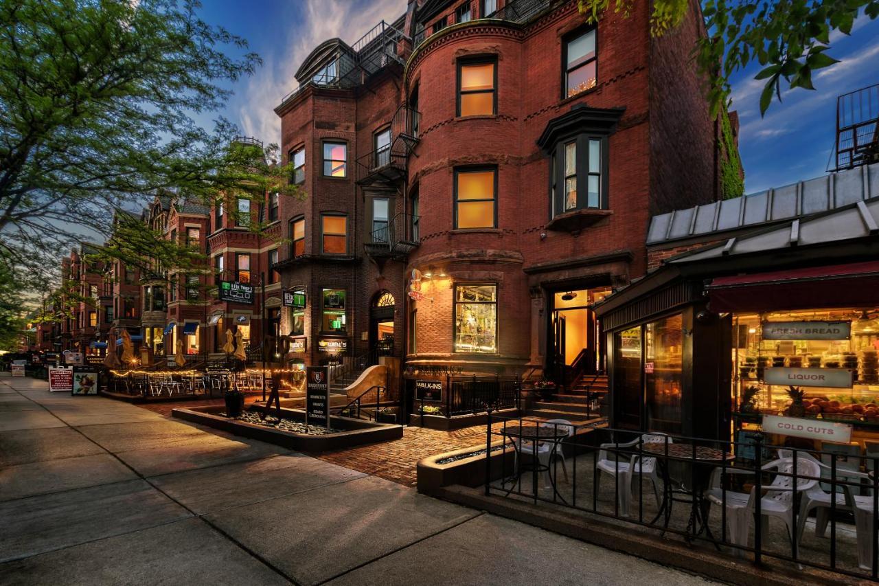Stylish Newbury Street Studio, #4 波士顿 外观 照片