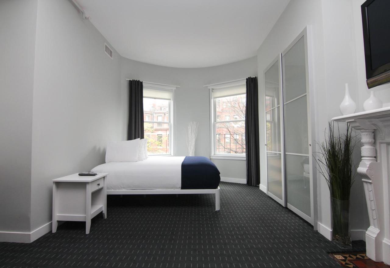 Stylish Newbury Street Studio, #4 波士顿 外观 照片